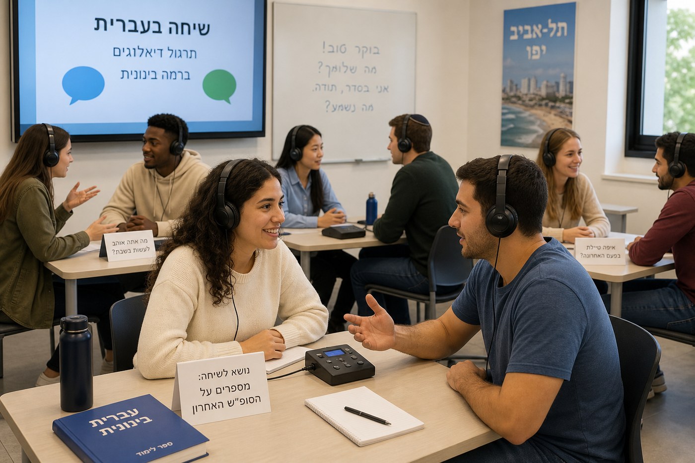 Intermediate conversation practice